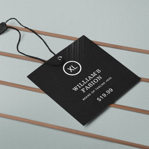 QR Code Clothing Label Price Hang Tag