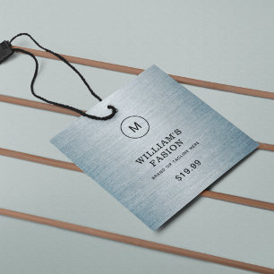 QR Code Clothing Label Price Hang Tag
