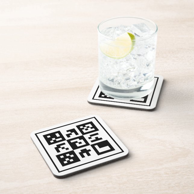 qr code coaster (Right Side)