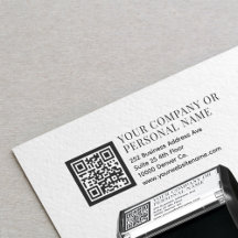 QR CODE company business name office address