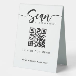 QR Code Contactless Menu for Restaurant