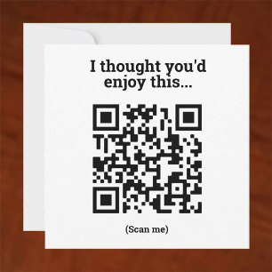 QR Code Design Card