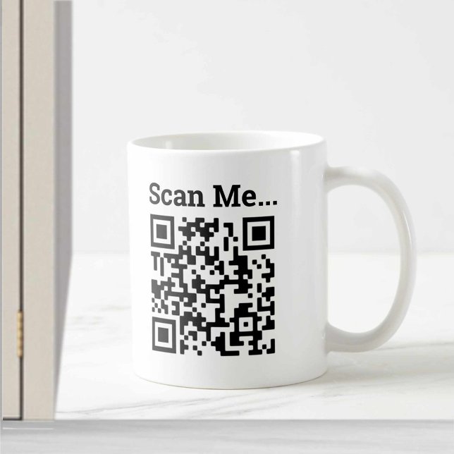 QR Code Design Coffee Mug (Creator Uploaded)