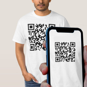 QR Code Design T-Shirt