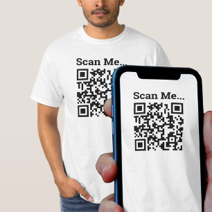 QR Code Design T-Shirt