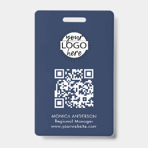 QR Code Event Badge ID Badge