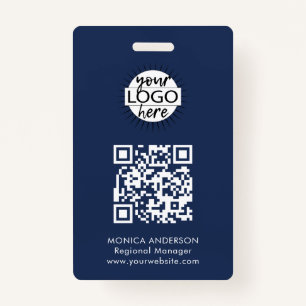 QR Code Event Badge ID Badge