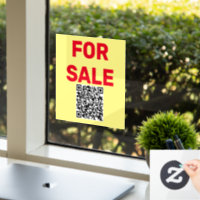 Qr Code For Sale Sign 