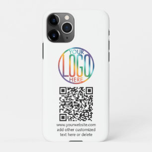 QR Code Generator & Business Logo Modern Minimal iPhone 11Pro Case