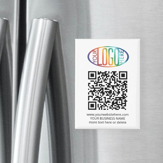 QR Code Generator & Business Logo Promotional Swag Magnet (Creator Uploaded)