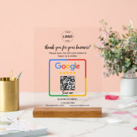 Qr Code Google Reviews Business Logo
