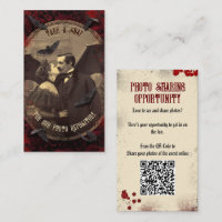 QR Code Halloween Photos Website Romantic Dracula