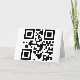 QR-Code-I-Love-You Card