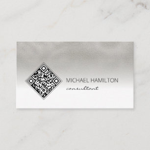 QR Code Industrial Business Card