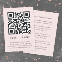 QR Code Invitation | Versatile Scannable Invite