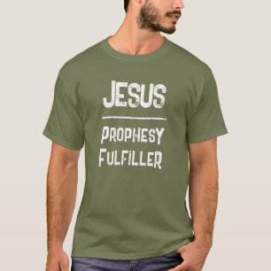 QR Code Jesus Prophesy Fulfiller Bible Christian T-Shirt