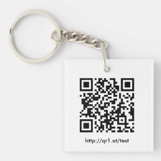 QR Code Key Ring