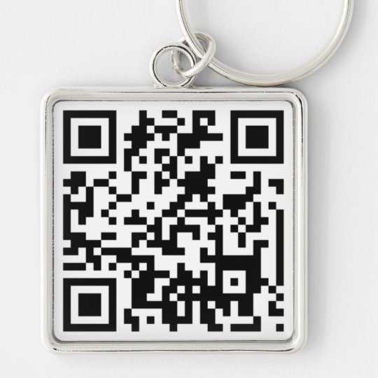 QR CODE KEY RING Zazzle.co.uk