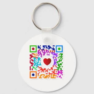 QR-Code Keychain