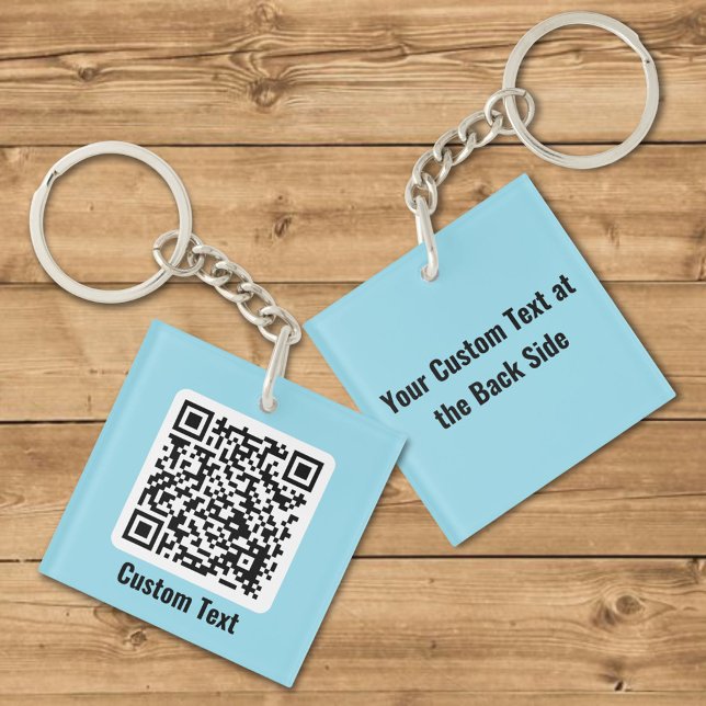 QR Code Keychain (Creator Uploaded)