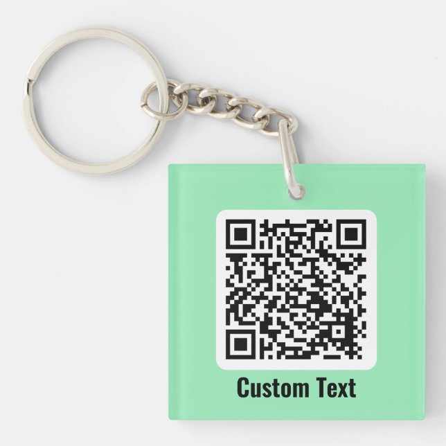QR Code Keychain (Front)