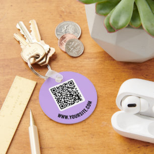QR Code Keychain