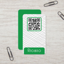 QR Code Lined Pattern Personalised