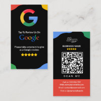 QR Code Link Black Google Review 