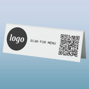 QR Code Logo Business Scan for Menu
