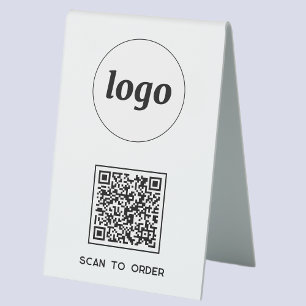 QR Code Logo Business Scan to Order
