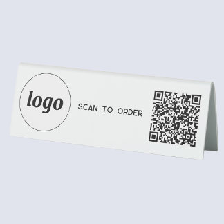 QR Code Logo Business Scan to Order
