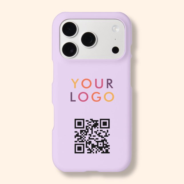 QR Code Logo Business Simple Purple (Creator Uploaded)