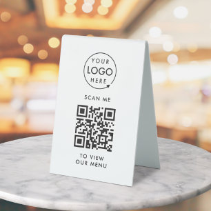 QR Code Menu   Logo Contactless Modern