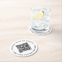 QR Code | Minimalist Clean Simple White Scan Me