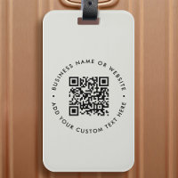 QR Code Modern Grey Professional Business Website