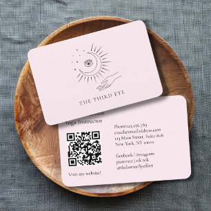 QR Code- Moon Eye Yoga Reiki Wellness  Business Card