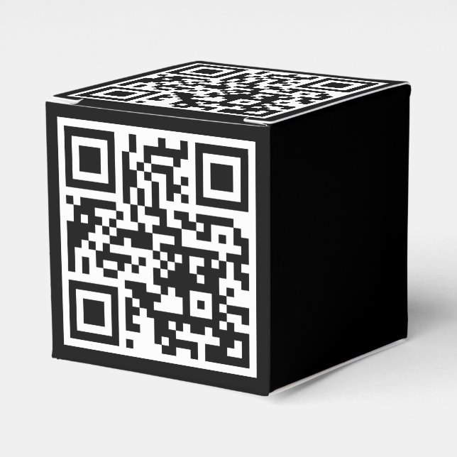 QR Code Only Classic Favour Box (Front Side)