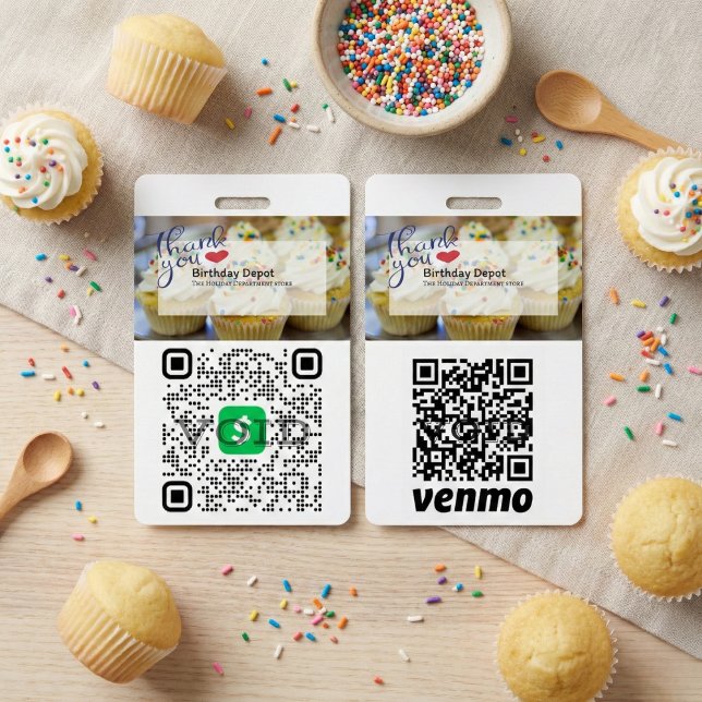 QR Code Payment Process ID Badge (The Ultimate Tool for Contactless Commerce.)