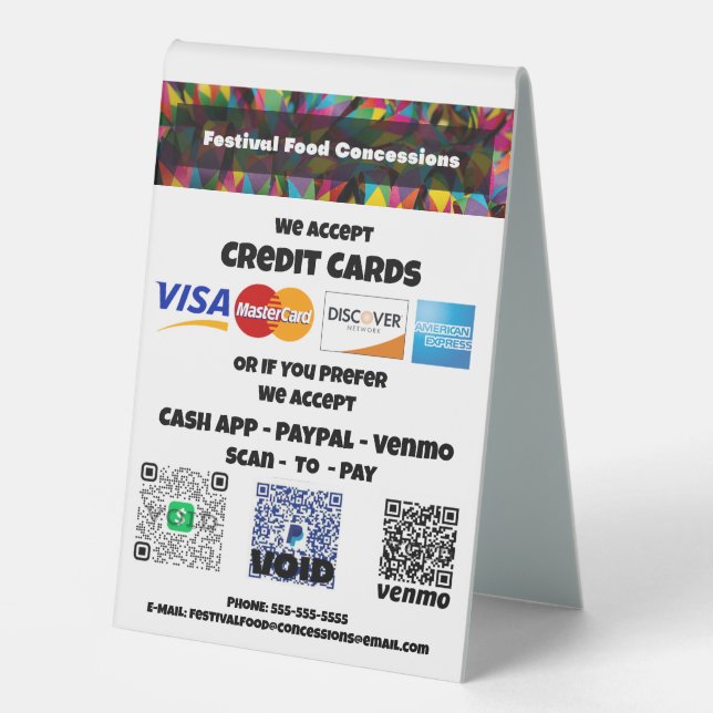 QR Code Payment Process Made Easy  (Front)