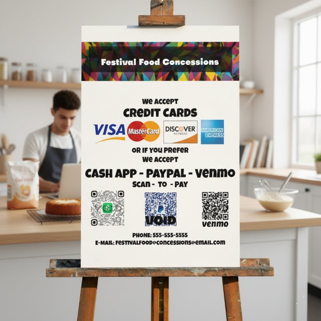 QR Code Payment Process Made Easy Poster (QR Code Payment Process Made Easy Poster)
