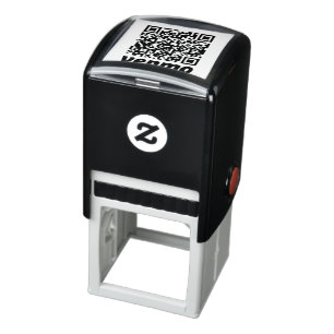 QR Code Payment Rubber Stamp