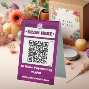 QR Code Payment   Scan to Pay Business Logo