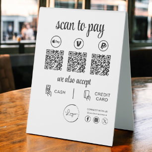 QR Code Payment - Scan to Pay Business Logo