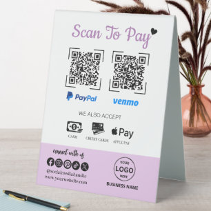 QR Code Payment Scan to Pay Venmo Paypal 