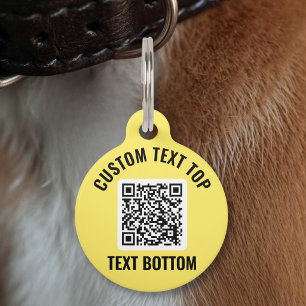 QR Code Pet ID Tag