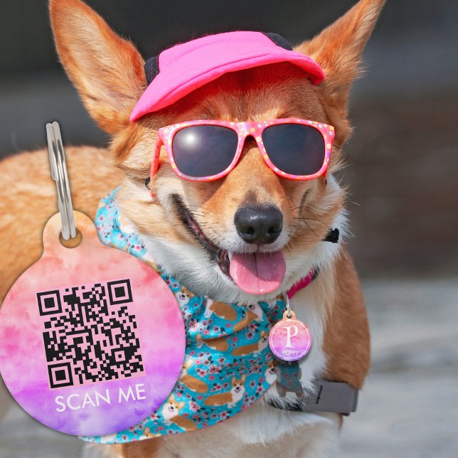 QR Code Pet Tag (Creator Uploaded)