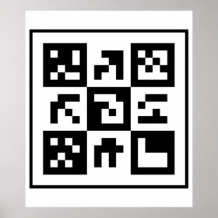 qr code poster