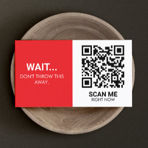 QR Code Promotional Insert