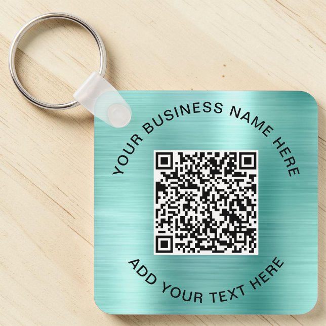 QR Code Promotional Mint Key Ring (QR Code or Logo Promotional Mint Keychain)