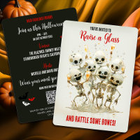 QR Code Rattle Some Bones! Halloween